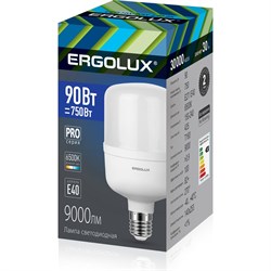 Светодиодная лампа Ergolux LED-HW-90W-E40-6K серия PRO - фото 15275182