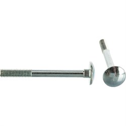 Мебельный болт качественный крепеж 6x60 DIN603 (35 шт.) - фото 15277834