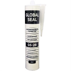 Санитарный силиконовый герметик GlobalSeal GS-28 - фото 15287310