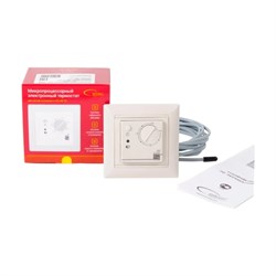 Встраиваемый термостат SpyHeat ETL-308B (бежевый) - фото 15410652