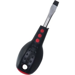 Короткая шлицевая отвертка AmPro T32009 - фото 15518197