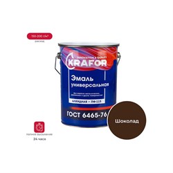 Универсальная эмаль KRAFOR ПФ-115 - фото 15529712