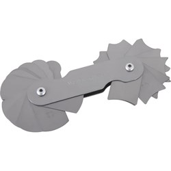 Набор радиусных шаблонов Wiederkraft No3 - фото 15550291