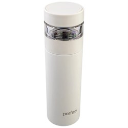 Термос для напитков Perfeo PF_E1370 объем 0.4 л, белый - фото 15553712