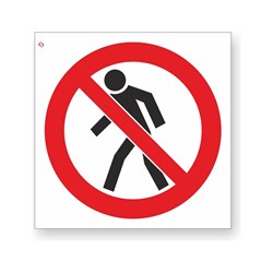 Знак Стандарт Знак Проход запрещен - фото 15564002