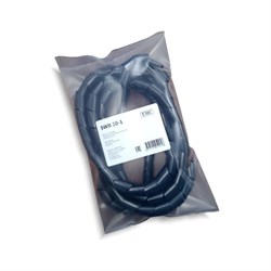 Спиральная пластиковая оплетка PARLMU SWB 30-1, полиэтилен, размер 30, бухта 2 m, цвет черный - фото 15584233