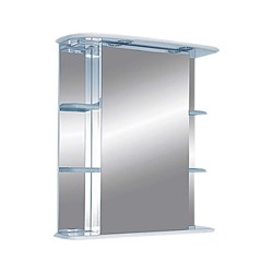 Левый зеркальный шкаф MISTY Магнолия-65 - фото 15591502