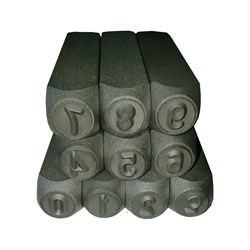 Твердосплавное клеймо Станкоинструмент и оснастка ЦИФРА №6 - фото 15616226