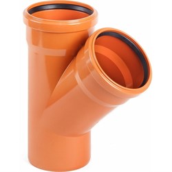 Тройник наружной канализации ХЕМКОР 06307 - фото 15621684