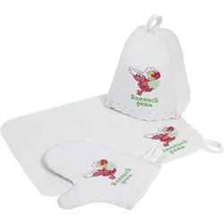 Набор 3-х предметный Банная линия Эко Банный день - фото 15630967