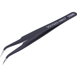 Прецизионный изогнутый пинцет TDM ELECTRIC Рубин - фото 15637493