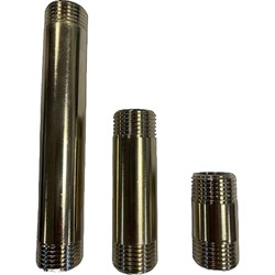 Резьбовой латунный удлинитель DOUBLE-LIN LL6150 (1/2" 80) - фото 15644300