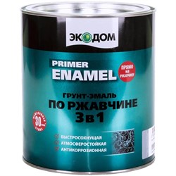 Грунт эмаль по ржавчине Экодом 236352 - фото 15648677
