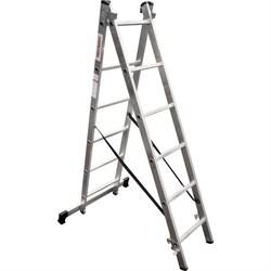 Алюминиевая двухсекционная лестница НОВАЯ ВЫСОТА NV1220 - фото 15649061