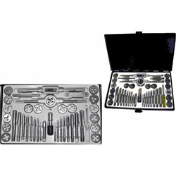 Набор метчиков и плашек дюймовый Torin TRX0045INCH - фото 15672414