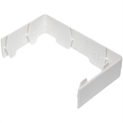 Соединительный переходник Рувинил 100х60/40 белый - фото 15708636