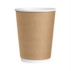 Бумажные двухслойные одноразовые стаканы OfficeClean 321678 - фото 15709480