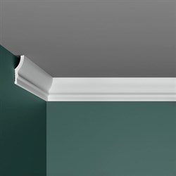 Потолочный плинтус для натяжных потолков ПраймДекор XPS профиль P-60 длина 2м - фото 15712078