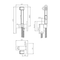 Встраиваемый смеситель OLIVE'S GRANADA - фото 15731969