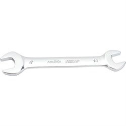 Рожковый двувторонний гаченый ключ ЭНКОР 26024 - фото 15732031