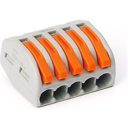 Пятипроводная клемма Gigant GCT-222-415-5 - фото 15752662