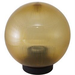 Светильник TDM ELECTRIC НТУ 02-100-354 шар золотой с огранкой d=350 мм - фото 15762308