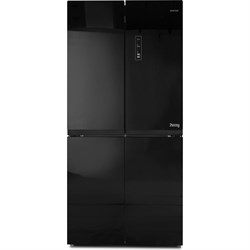 Холодильник Centek CT-1756 NF Black Glass - фото 15773517