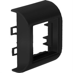 Установочный суппорт для модульных механизмов Рувинил СПР-74х55-Ч - фото 15784283