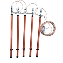 Переносное заземление Диэлектрик ЗПЛ-1 Д - фото 15800348