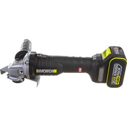 Угловая аккумуляторная бесщеточная шлифмашина WORX Professional WU809.1 - фото 15811374
