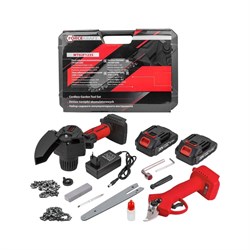 Набор cадового аккумуляторного инструмента ForceKraft fk-wt02f1235 - фото 15813036