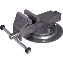 Слесарные поворотные тиски КАЛИБР ТПСН-100ИС (100мм, стальные) - фото 15816734