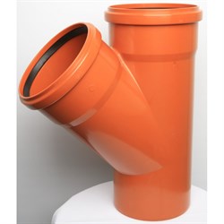 Тройник для наружной канализации FLEXTRON 139996 - фото 15824862