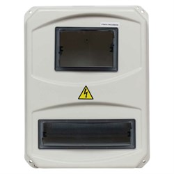 Учетно-распределительный навесной пластиковый корпус KRZMI СК 3/10 - фото 15849779