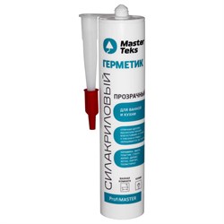 Силакриловый герметик для ванной и кухни MasterTeks PROFMASTER - фото 15858989