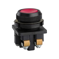 Кнопочный выключатель КЭАЗ КЕ 11 У3 исп.2 красн. - фото 15878607