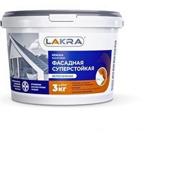 Акриловая суперстойкая фасадная краска Лакра ЛА-00000061 - фото 15890283