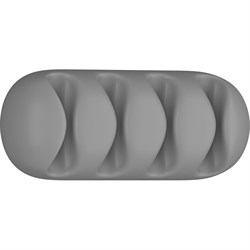 Самоклеящиеся держатели проводов Контакт 4 канала - фото 15894399