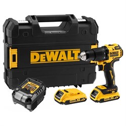 Аккумуляторная ударная дрель шуруповерт DeWALT DCD709D2T - фото 15898436