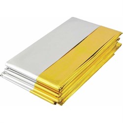 Изотермическое спасательное термоодеяло DASWERK 630841 - фото 15909873