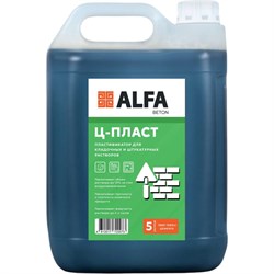 Пластификатор для штукатурных и кладочных растворов AlfaBet Ц-ПЛАСТ - фото 15936700