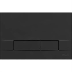 Кнопка смыва Lemark BIT механическая цвет: черный матовый SOFT TOUCH - фото 15939444