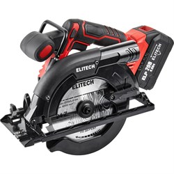 Дисковая аккумуляторная пила Elitech ПДА 2055БЛ - фото 15940299