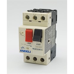 Пускатель ANDELI gv2-m20 13а~18a кнопочный - фото 15969959