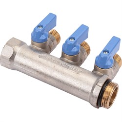 Коллектор с шаровыми кранами STOUT Smb 6211 341203 - фото 15986698