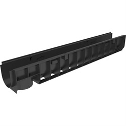 Пластиковый водоотводный лоток Gidrolica DN 100 - фото 15994576