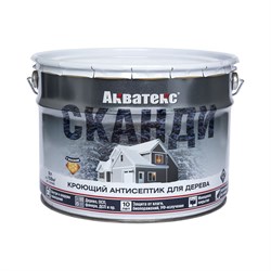 Кроющий антисептик для древесины Акватекс Сканди - фото 16008164