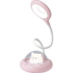 Аккумуляторный настольный светильник-ночник Фотон КОСМИЧЕСКИЙ КОТ - фото 16009421