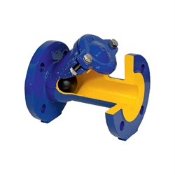 Шаровой фланцевый обратный клапан Zetkama 400D125C55 019-1196 - фото 16009774