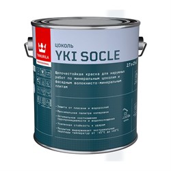 Щелочестойкая краска для цоколя TIKKURILA yki socle - фото 16010740